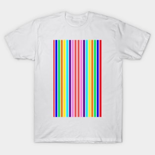 many colorful stripe pattern cell phone case T-Shirt